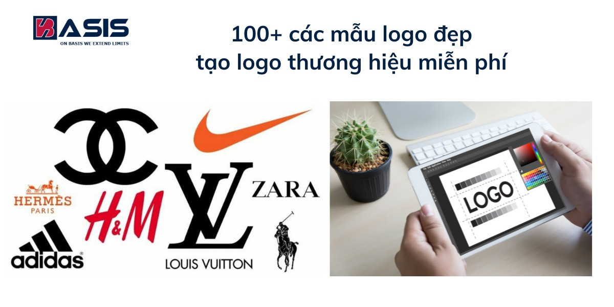 100+ các mẫu logo đẹp tạo logo thương hiệu miễn phí