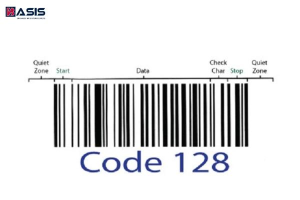 các loại mã vạch thông dụng mã code 128