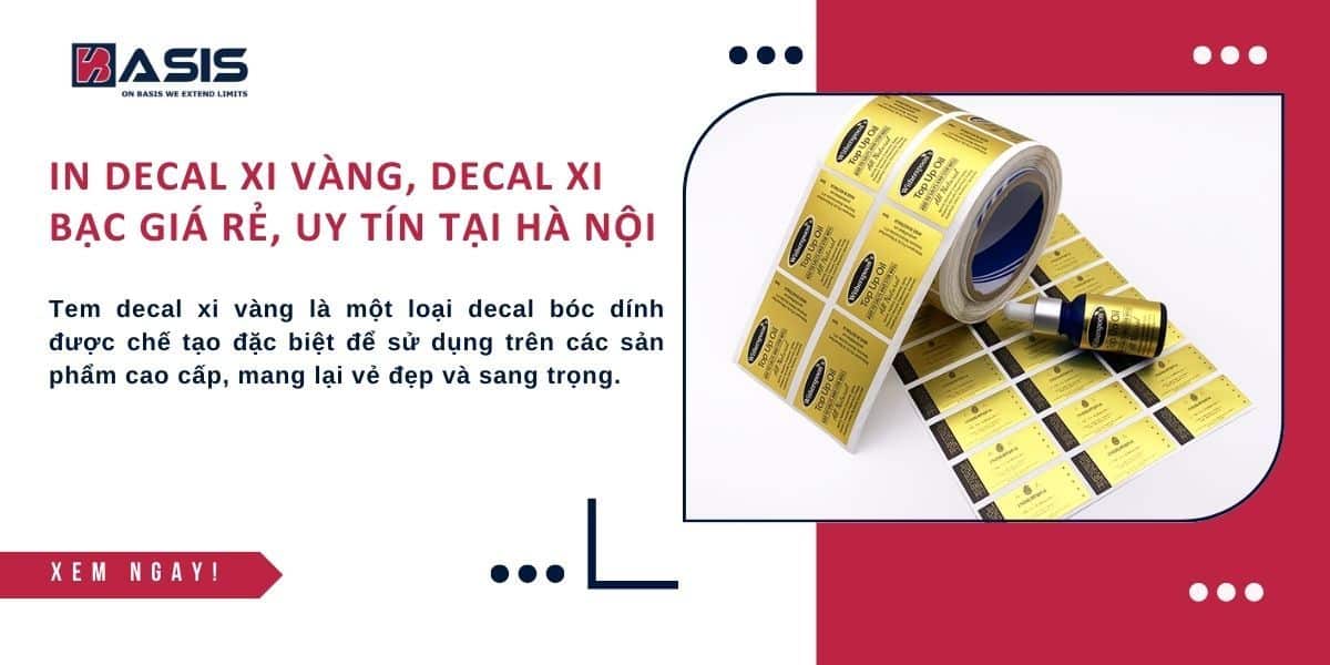 In Decal Xi Vàng, Decal Xi Bạc Giá Rẻ, Uy Tín Tại Hà Nội