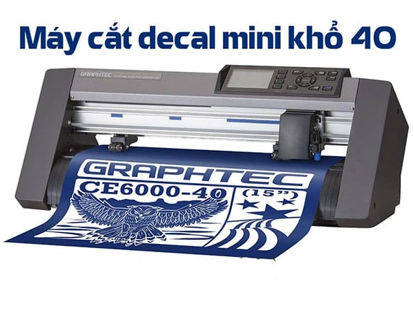 máy cắt tem nhãn mini