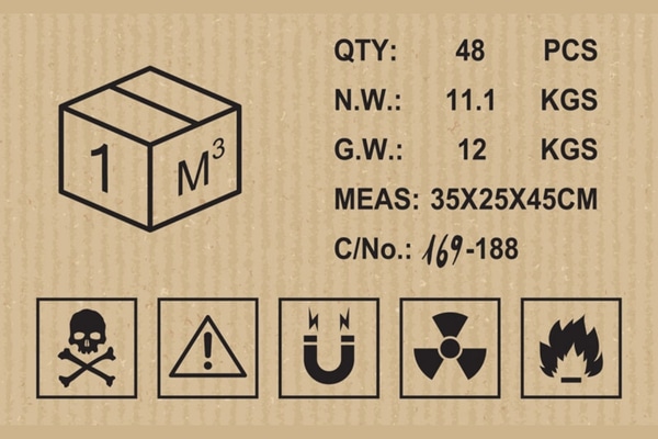 shipping marks