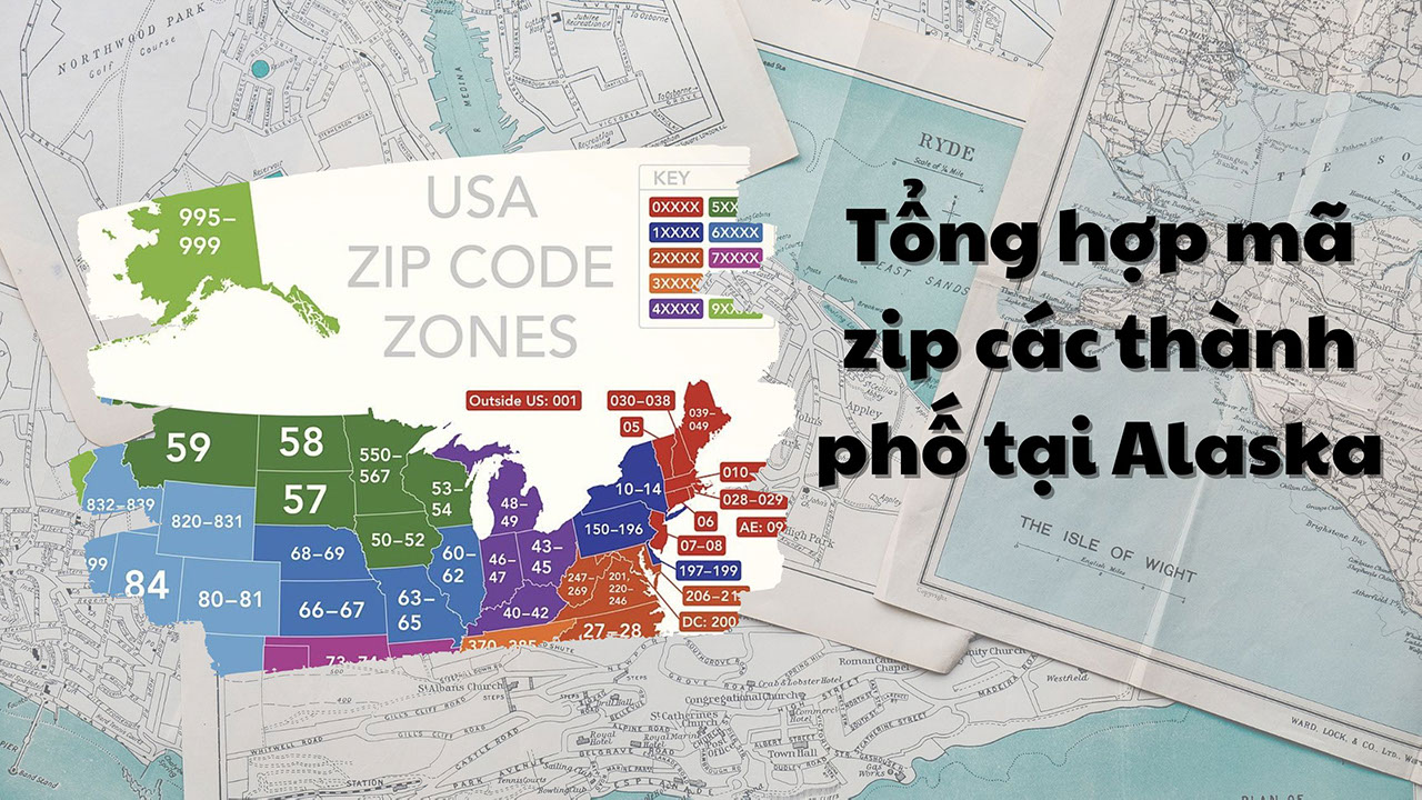 mã zip các thành phố tại alaska