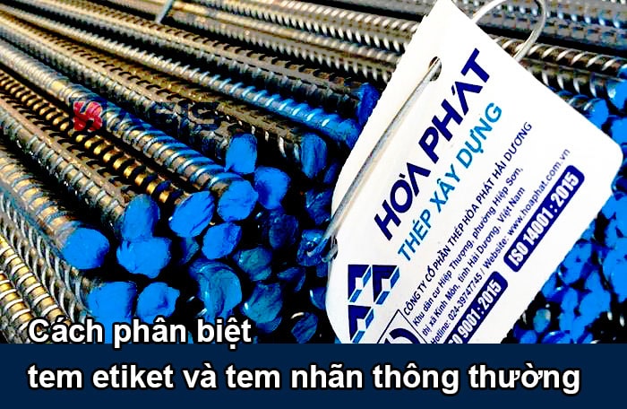 Cách phân biệt tem etiket và tem nhãn thông thường