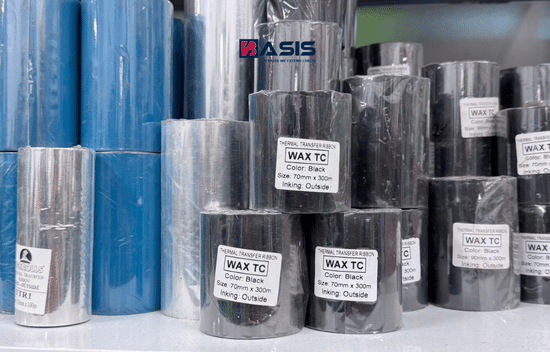 Mực in mã vạch Wax — phổ thông, chi phí thấp